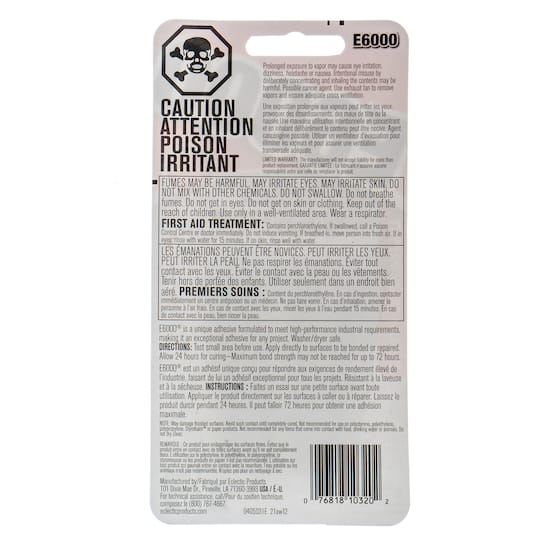 E6000® Transparent Mini Crafting Adhesive Glue Multipack